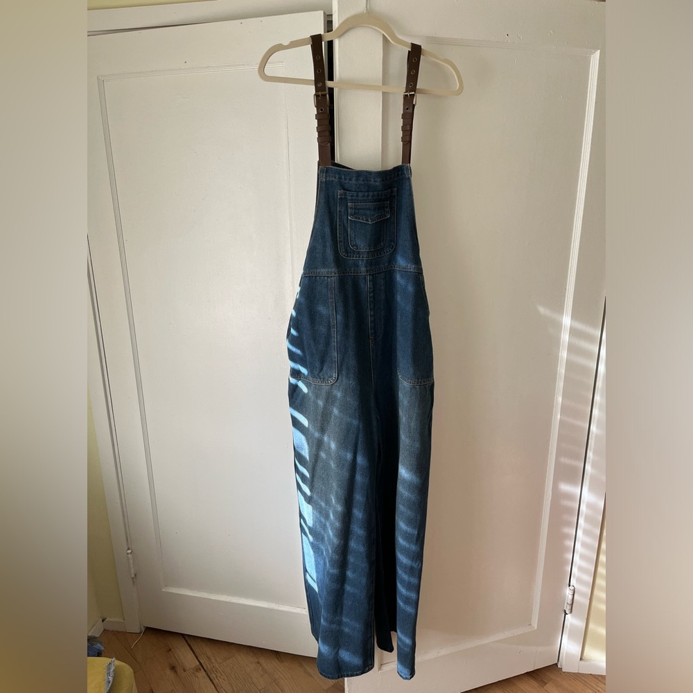 Cider denim overalls
